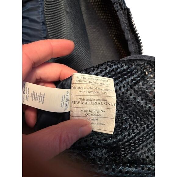 Lululemon Hot Mesh Tote bag Navy Blue Gym Beach Commuter Travel  large handbag - Picture 8 of 14